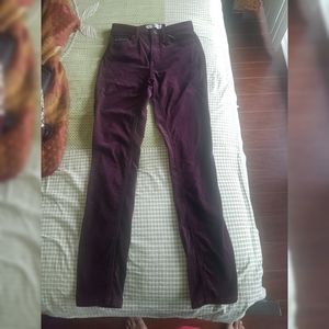 Calvin Klein Jeans - Velvet Look High Rise Ankle Skinny